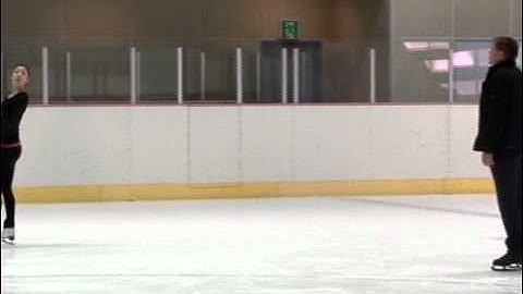 Yuna Kim and Coach Oppegard Training etv