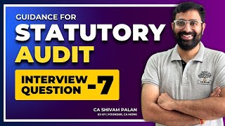 How to prepare for Statutory Audit | Statutory Audit Interview Question | SA 701 Going Concern
