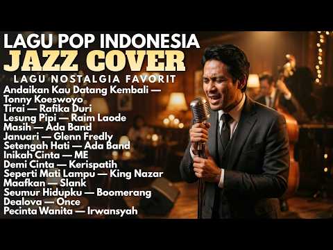 Lagu Indonesia Nostalgia Jazz Cover Terbaik | Soulful Relaxing Music