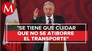 Metro de CdMx no se puede detener por coronavirus: AMLO