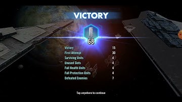 Chimaera + Defender vs. triple-attacker Executor: 68 banners