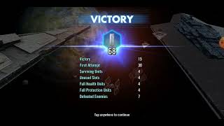 Chimaera + Defender vs. triple-attacker Executor: 68 banners