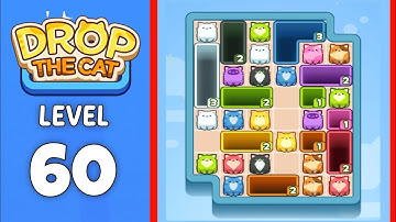 Drop The Cat level 60 solution