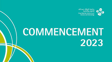 KAUST Commencement 2023