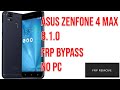 FRP REMOVE | Asus Zenfone 4 Max (X00ID) 8.1.0 OREO Google Account bypass No PC