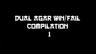Dual Agar Win/Fail Compilation #1 SUPER VANISH SPLIT,EPIC DOUBLESPLIT