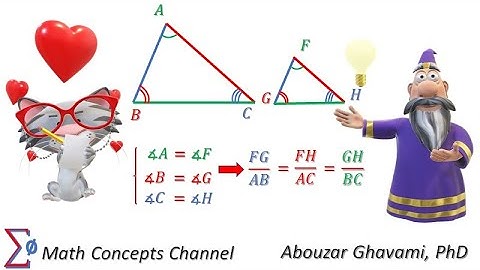 Proportionality of Corresponding Sides in Two Triangles with Equal Angles Proof