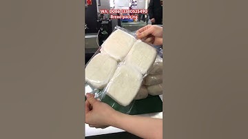 How about this bread packing machine?#packingmachine #packaging#packing#machine#bread#factory