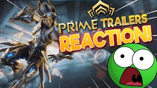 I React To ALL Warframe Prime Trailers For The First Time!