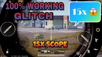 ACTIVATE THE 15X SCOPE IN PUBG MOBILE. 100% WORKING GLITCH!!
