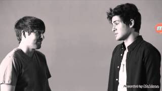 Ian & Anthony Almost KISS in YouTube Rewind..