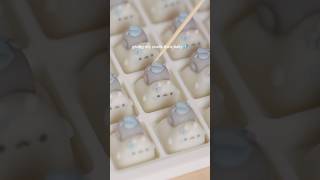 Finishing touches 🐌🌧️ #artisankeycap #castingresin #keycap #shortvideo #mechanicalkeyboard