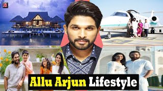 Allu Arjun Lifestyle 2022, Wife, Income, House, Cars, Family, Biography, Movies \& Net Worth Pushpa