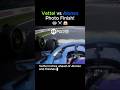 Vettel vs Alonso Side by Side Photo Finish!