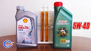 Shell Helix HX8 vs Castrol Magnatec.