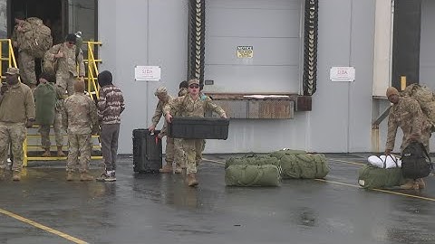 Buffalo-based National Guard members welcomed home after serving in Africa