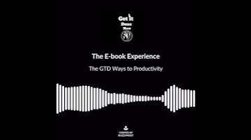 Gtd procedures | Getting things done| GIDN| The E-book experience
