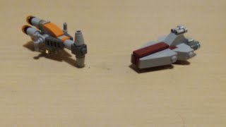 Lego Venator Star Destroyer and Hammerhead Corvette Micro Builds; May 4th special