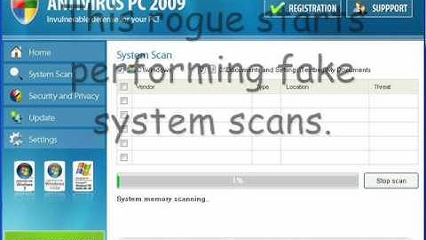 Beware Antivirus PC 2009 - It