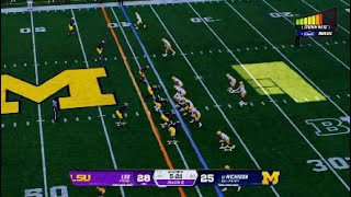 College Football 26||LSU Tigers Vs Michigan Wolverines Offensive War LSU To Much For Tigers PS5🔥🏈😱🤔