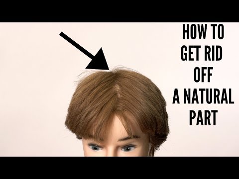 How to Get Rid of a Natural Hair Parting - TheSalonGuy