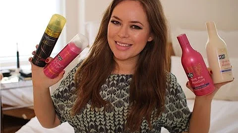 Styling long hair at the gym by Tanya Burr | Advertisement for ALL THINGS HAIR