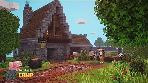 Minecraft Dungeons Gameplay On (Xbox One Original)