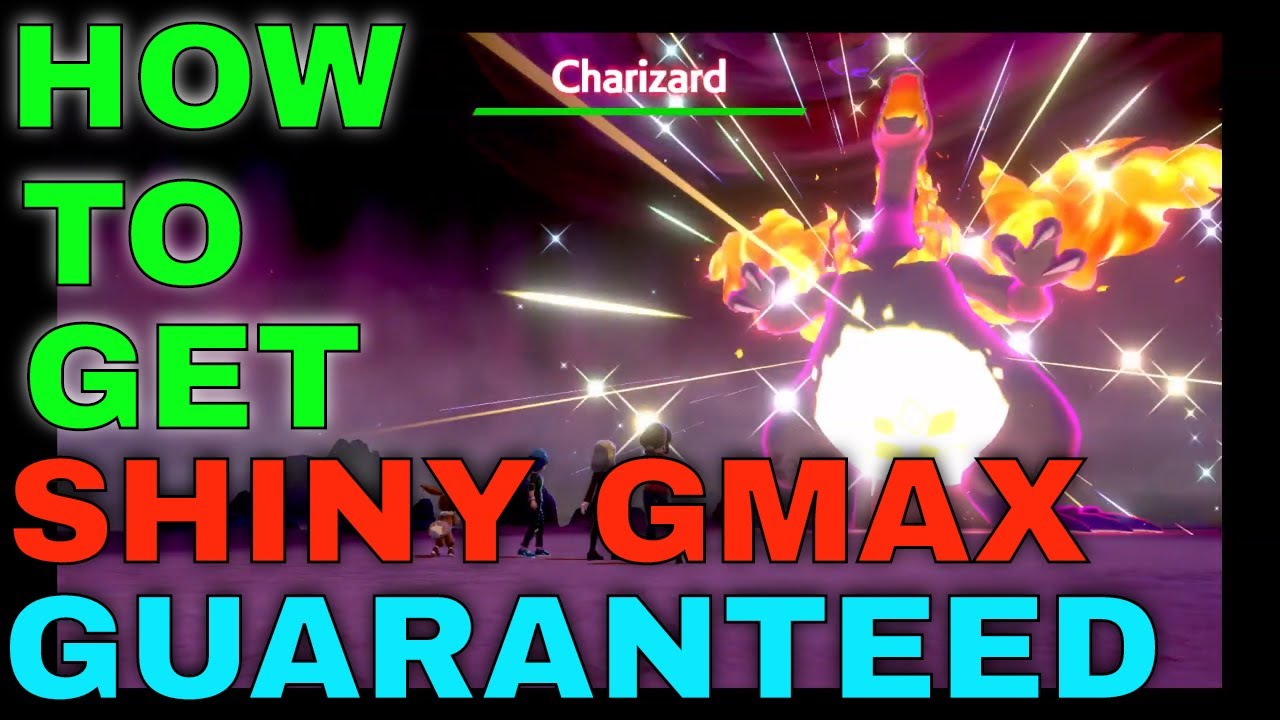  elymbmx Shiny 6IV Gigantamax Gmax for Charizard