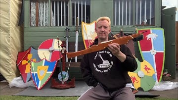 HOMEMADE MEDIEVAL CROSSBOW BUILD