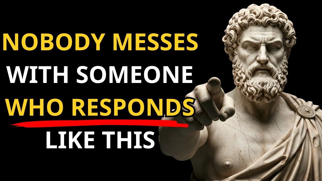 7 Smart Stoic Replies That Silence Anyone Without A Fight | Stoic Wisdom | Stoicism