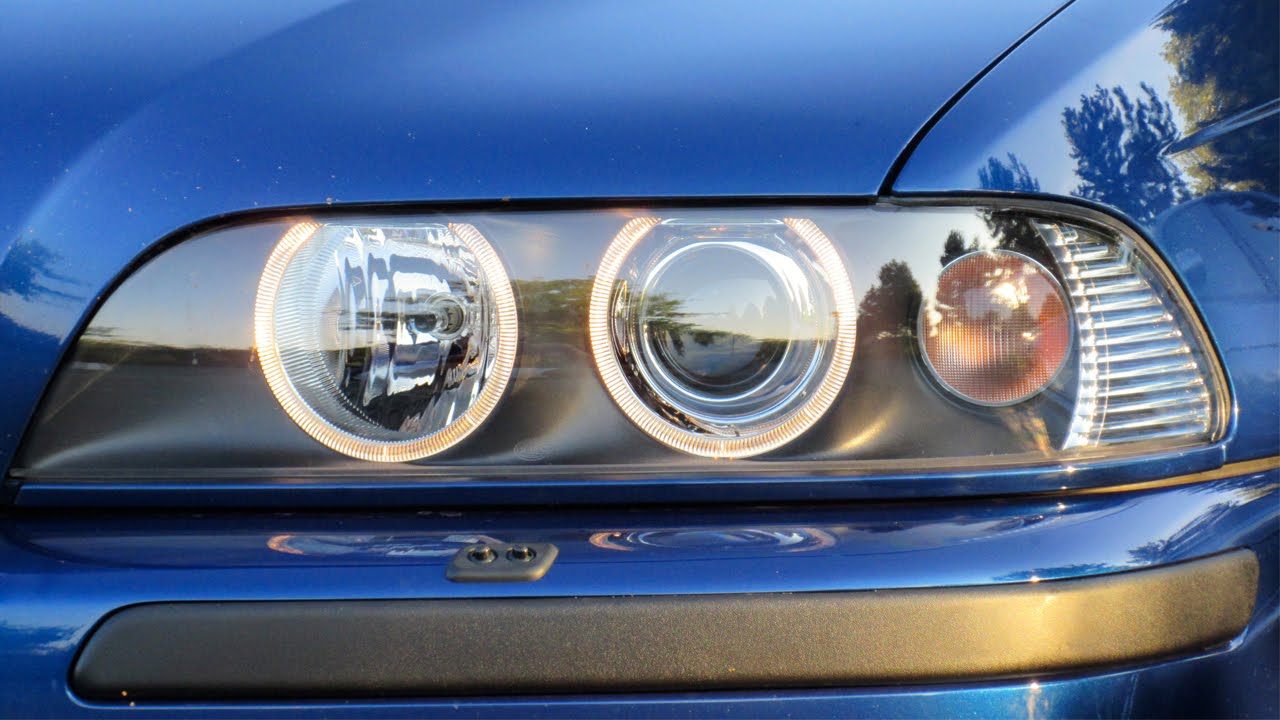 BMW E39 5-Series Headlight Facelift - 2001+ Halos 