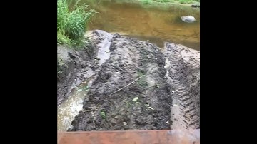 RZR Turbo Polaris Crossing River: Wet Forest Adventure Exploring New Tracks #polarisrzr #offroad