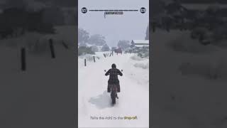 When it snowed on gta