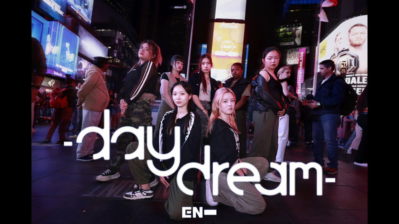 [KPOP IN PUBLIC NYC | TIME SQUARE | ONE TAKE] Enhypen 엔하이픈 - Daydream | Full Dance Cover
