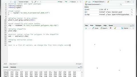 GIS in R   Reclassify raster on the example of Sentinel satellite images