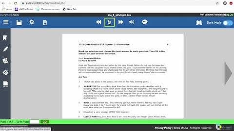 Website Kurzweil 3000 Upload