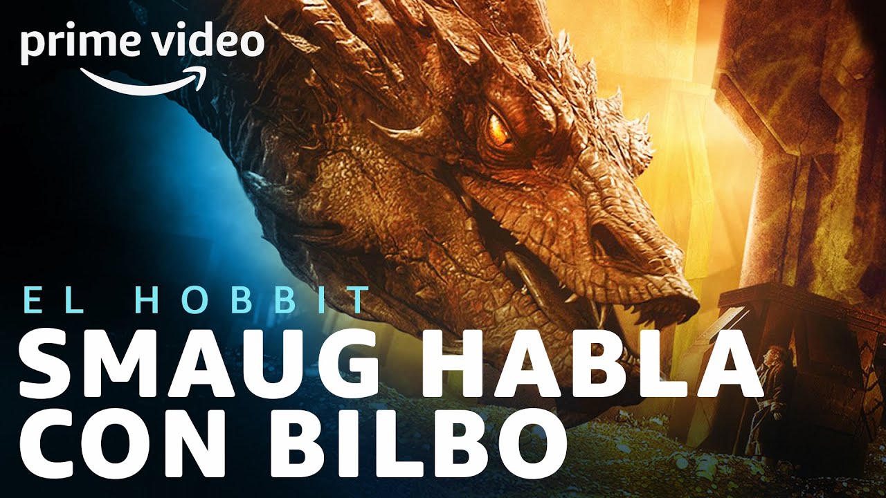 El Hobbit: La Desolación de Smaug - Smaug habla con Bilbo