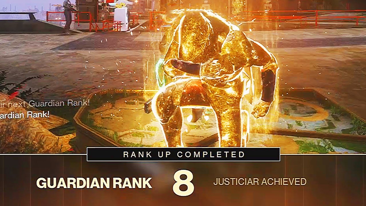 Destiny 2 GUARDIAN RANK 8 Justiciar Achieved YouTube