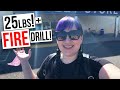 I BOUGHT 25LBS OF GLASS AT THE GOODWILL OUTLET BINS!  [ IT GOT WILD DURING THE FIRE DRILL! ]