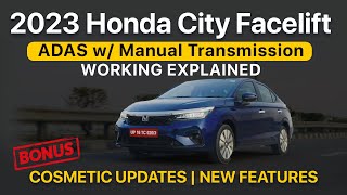 Honda City ADAS Tested w/ Manual Transmission | Honda City Facelift Review