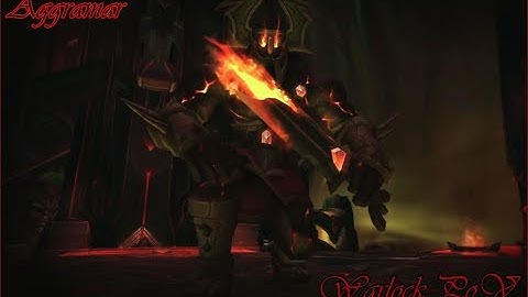 Suboptimal vs Aggramar (Mythic) - Affliction Warlock PoV