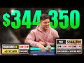 Winning 344000 pot on hustler live