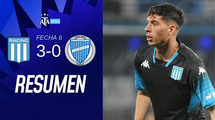 Racing Club 3-0 Godoy Cruz  | #TorneoBetano | Resumen  | Fecha 6