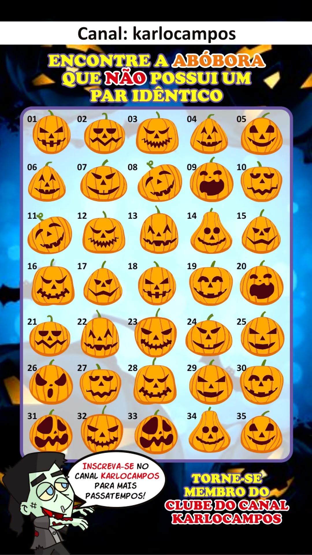 #Shorts Passatempos - #HALLOWEEN