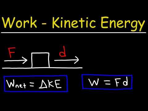 Work And Kinetic Energy - Physics