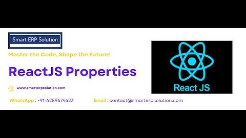 React Properties| Part 5