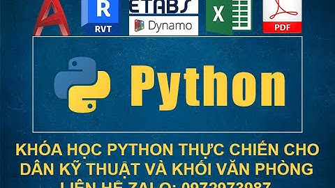 Python Xây Dựng - Sử dụng Python Tự động lấy thông tin từ File Etab - Tính Toán Dầm và Xuất Báo Cáo