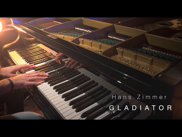 Gladiator piano version - Now We Are Free by Reinout Gerlach // Hans Zimmer #gladiator #piano class=