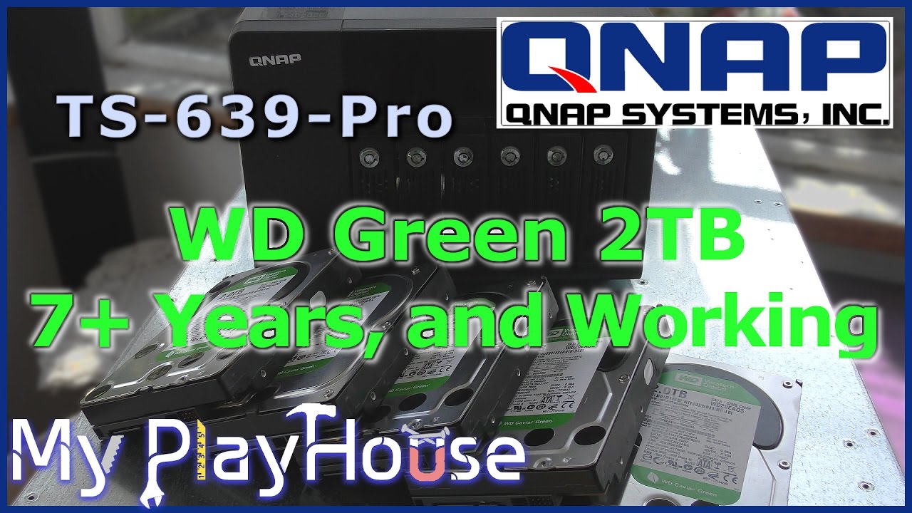 QNAP TS-639-Pro NAS with WD 2TB Green 7 YEARS+ - 511 - YouTube
