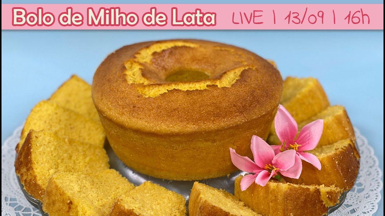 Bolo de milho de latinha – CHEF EM CASA Receitas